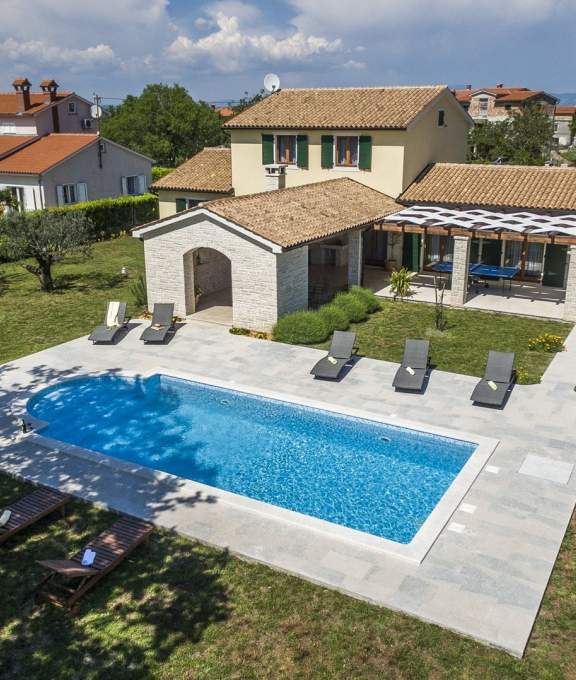 Villa Anita in Hrboki with Private Pool