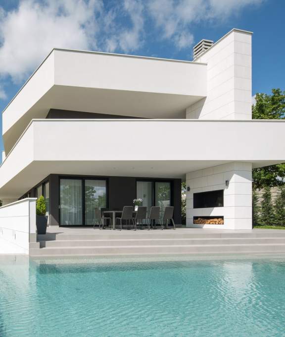 Modern Villa 55 with Pool and Spa