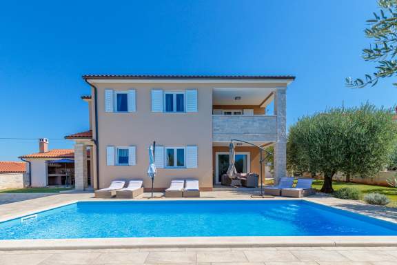 Villa Terlevic with Pool surrounded by Olive Groves