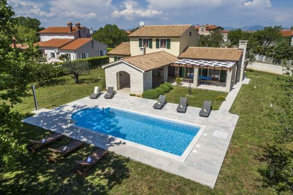 Villa Anita in Hrboki with Private Pool